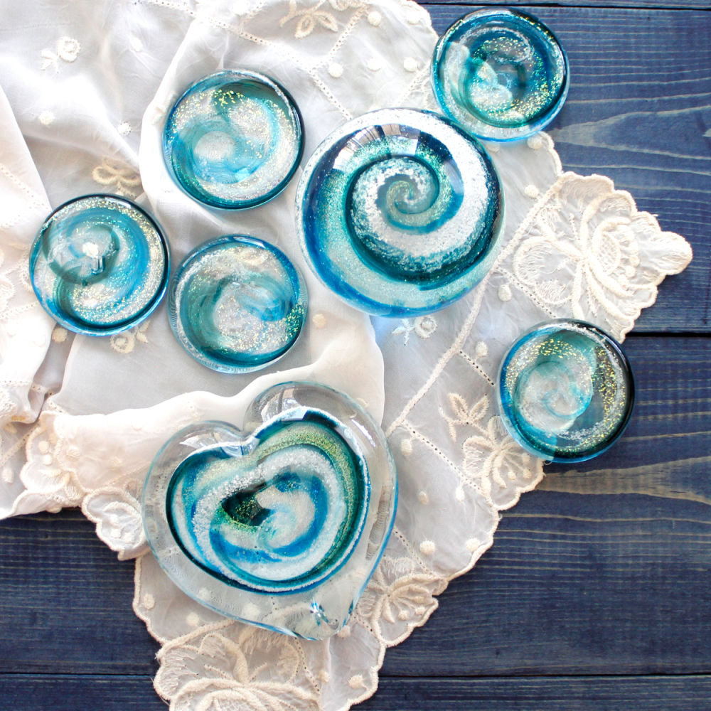 Living Glass Touchstones - Endswell