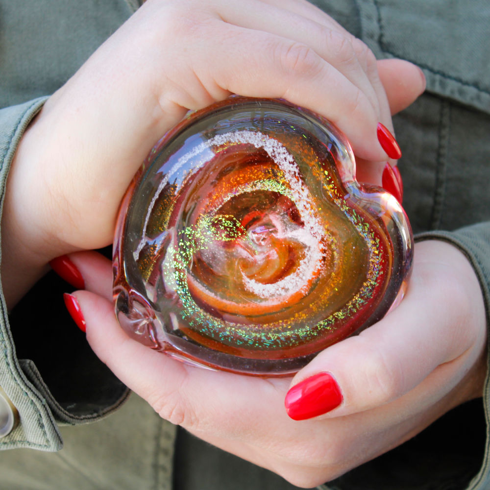 Living Glass Hearts - Monarch