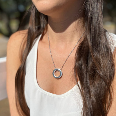 Circle of Life Cremation Pendant - Heaven Bound