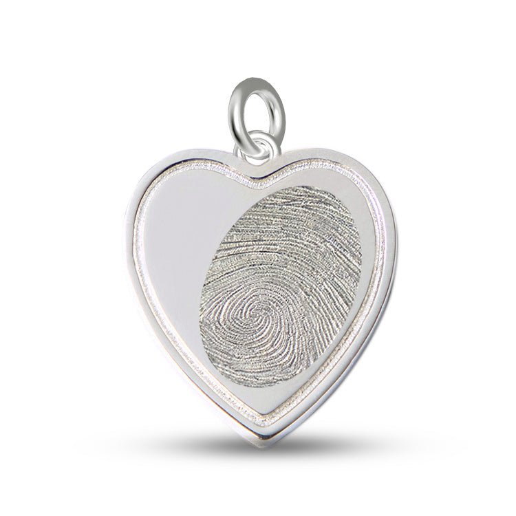 Heart Fingerprint Pendant - A Better Place