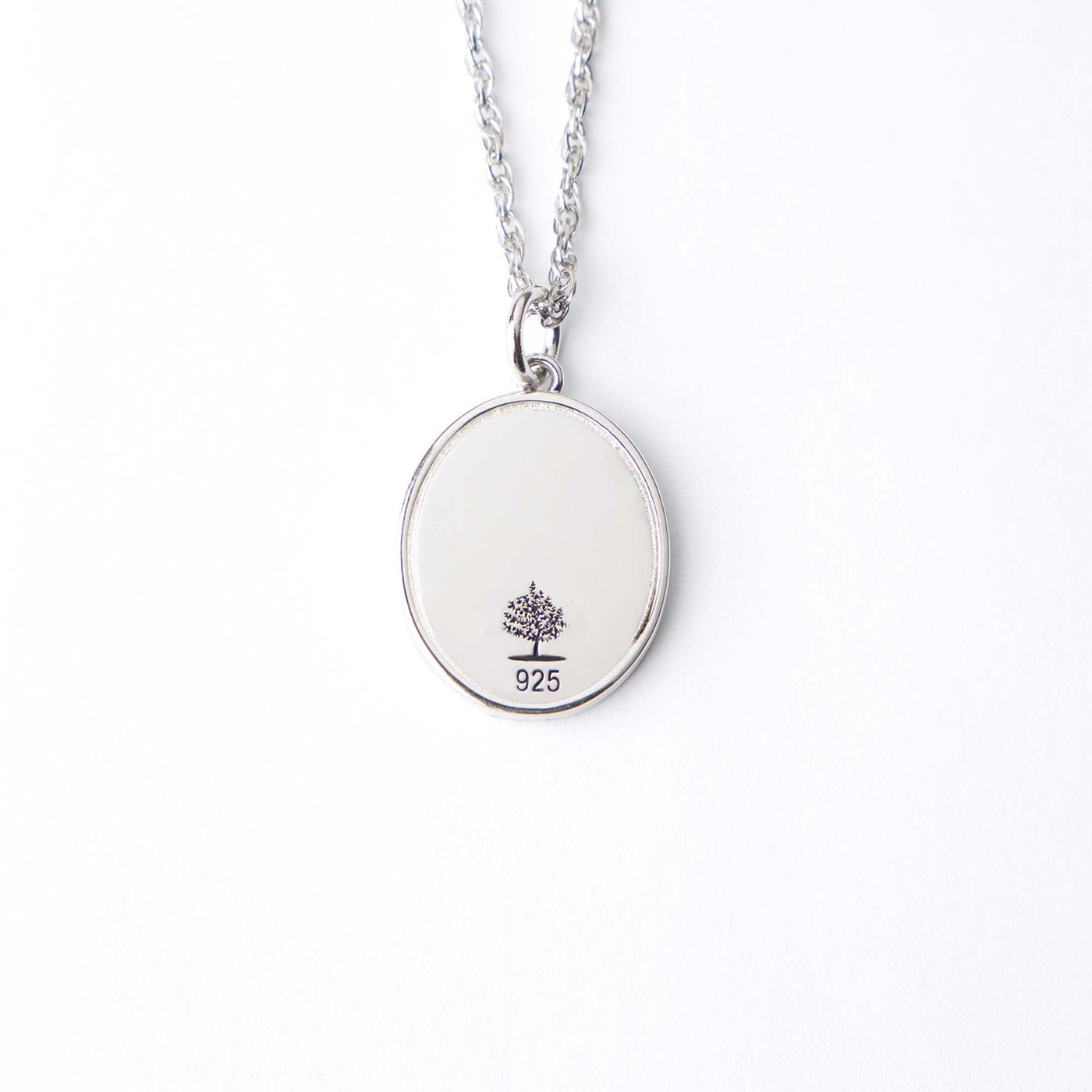 Oval Fingerprint Pendant - A Better Place