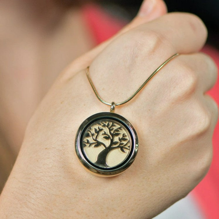 Bronze Tree Cremation Pendant - Be a Tree Cremation